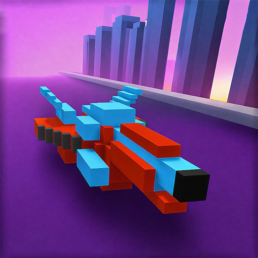Hover Shift Craft Racer Game
