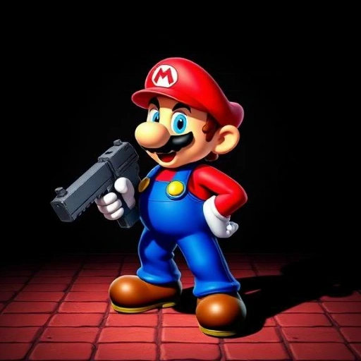 Mario 3D Shooter Game 