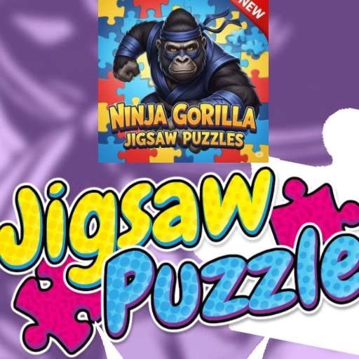 Ninja Gorilla Jigsaw Puzzle Game
