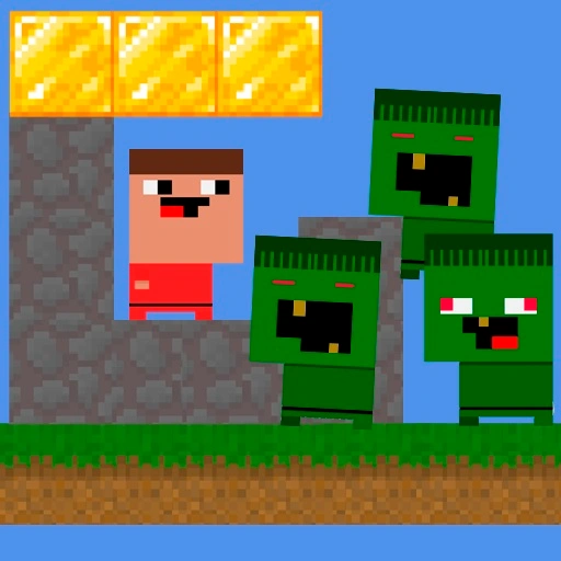 Nubiks build a defense vs zombies Game