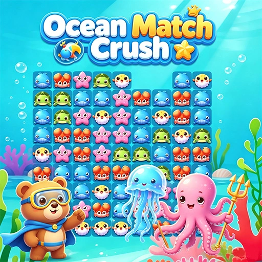 Ocean Match Crush Game