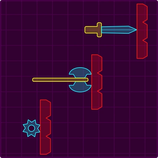 Physics Knife Game