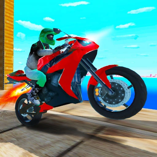Port Bike Stunt Game