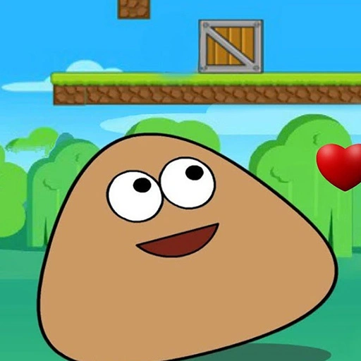 Pou Slide Game