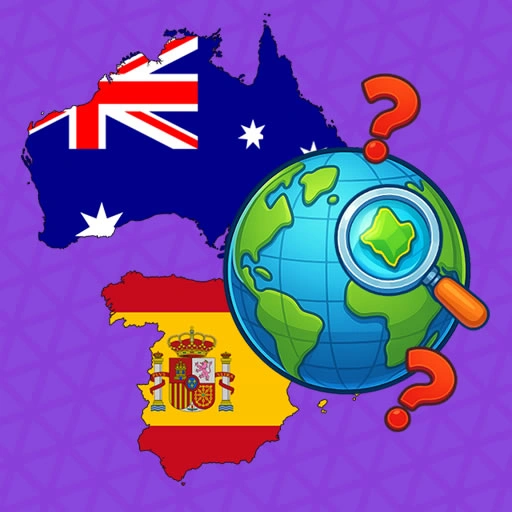 Quiz Guess the Country Game