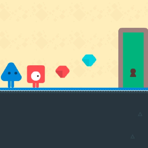 Red and Blue Adventure Game