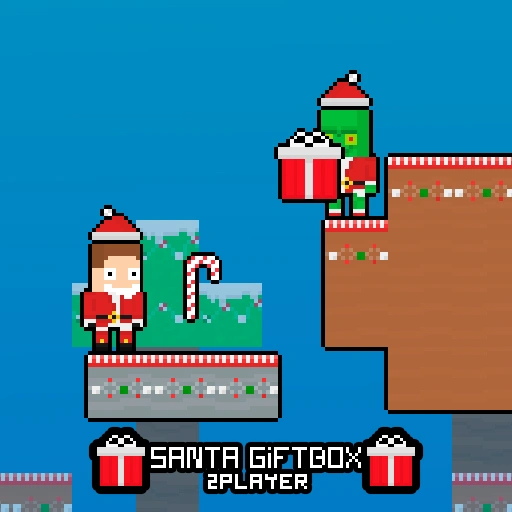 Santa Giftbox 2 Player Game