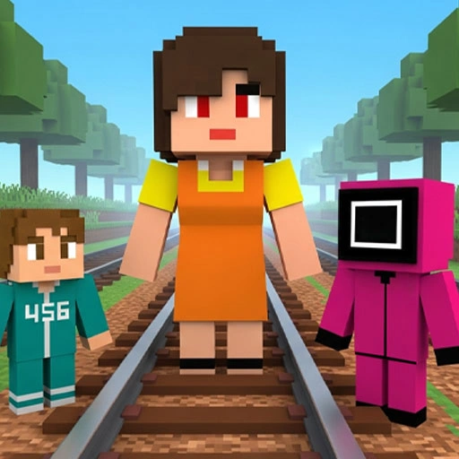 Squid Game: Craft Runner Game