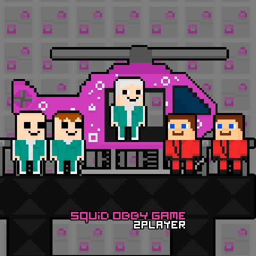 Squid Obby Game 2Player Game