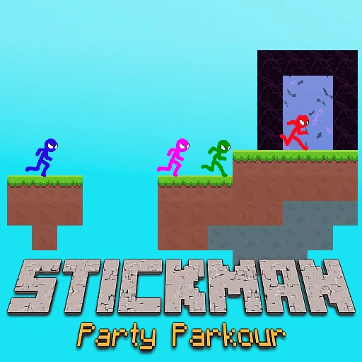Stickman Party Parkour Game
