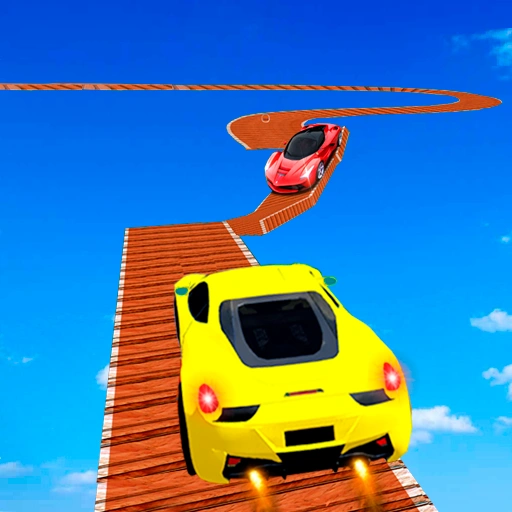 Tricky Impossible Tracks Car Stunt Racing Game 