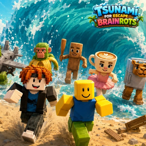 Tsunami For Escape Brainrots Game