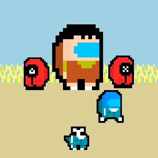 Two İmpostor Squid Challenge Game  