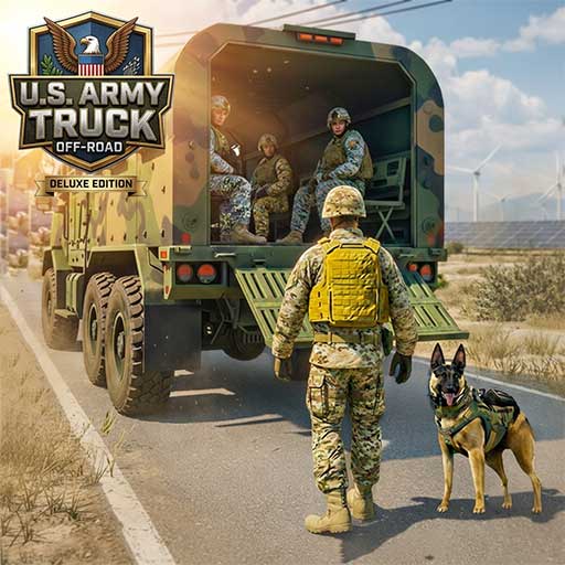 US Army Truck Driving Game 