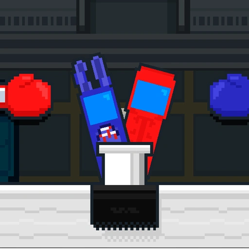 İmpostor and Crewmate Boxer Game